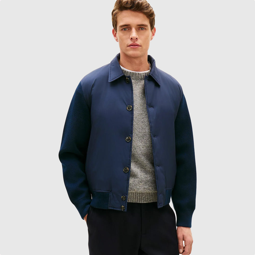 Tommy Hilfiger Media Jacket - Dark Night Navy |ThirdBaseUrban