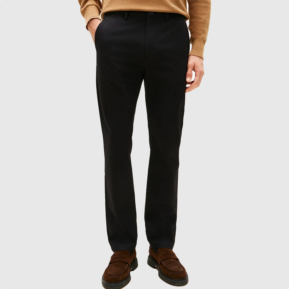 Tommy Hilfiger Denton Essential Chino - Black |ThirdBaseUrban