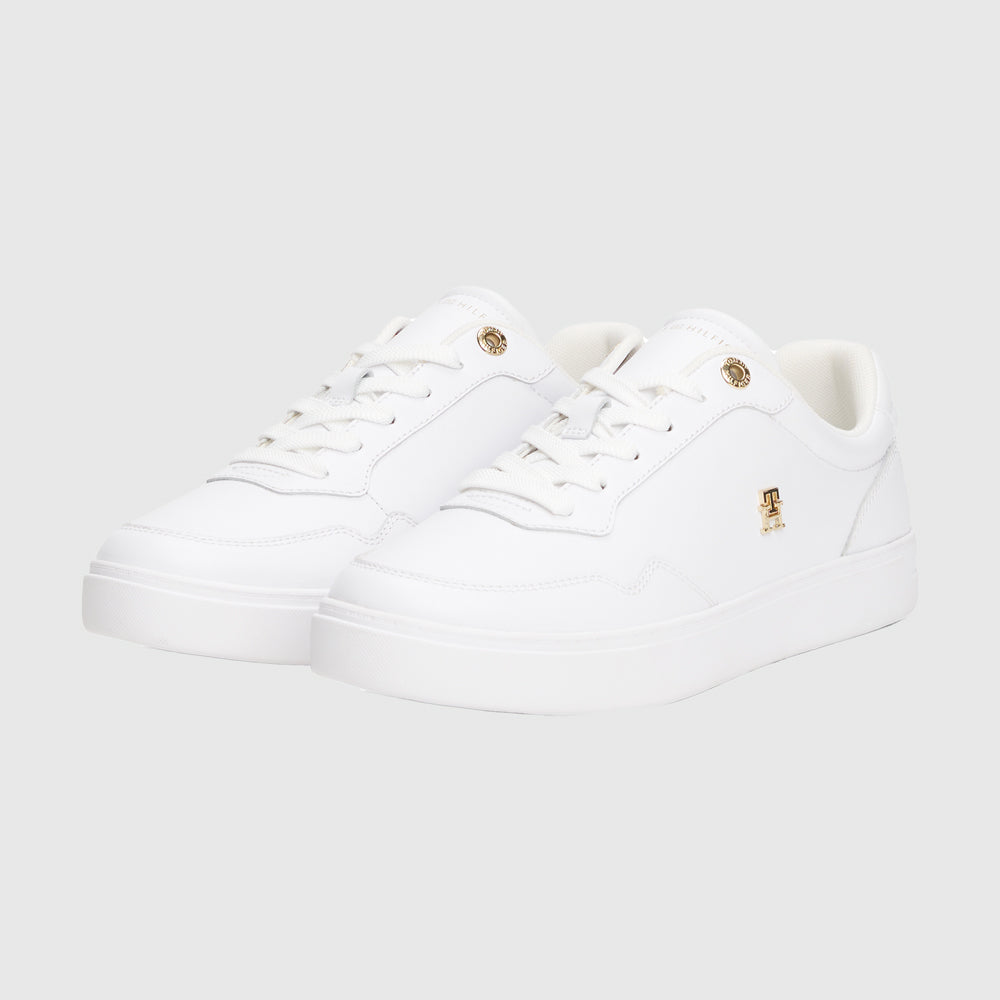 Essential Elevated Court Sneaker - White