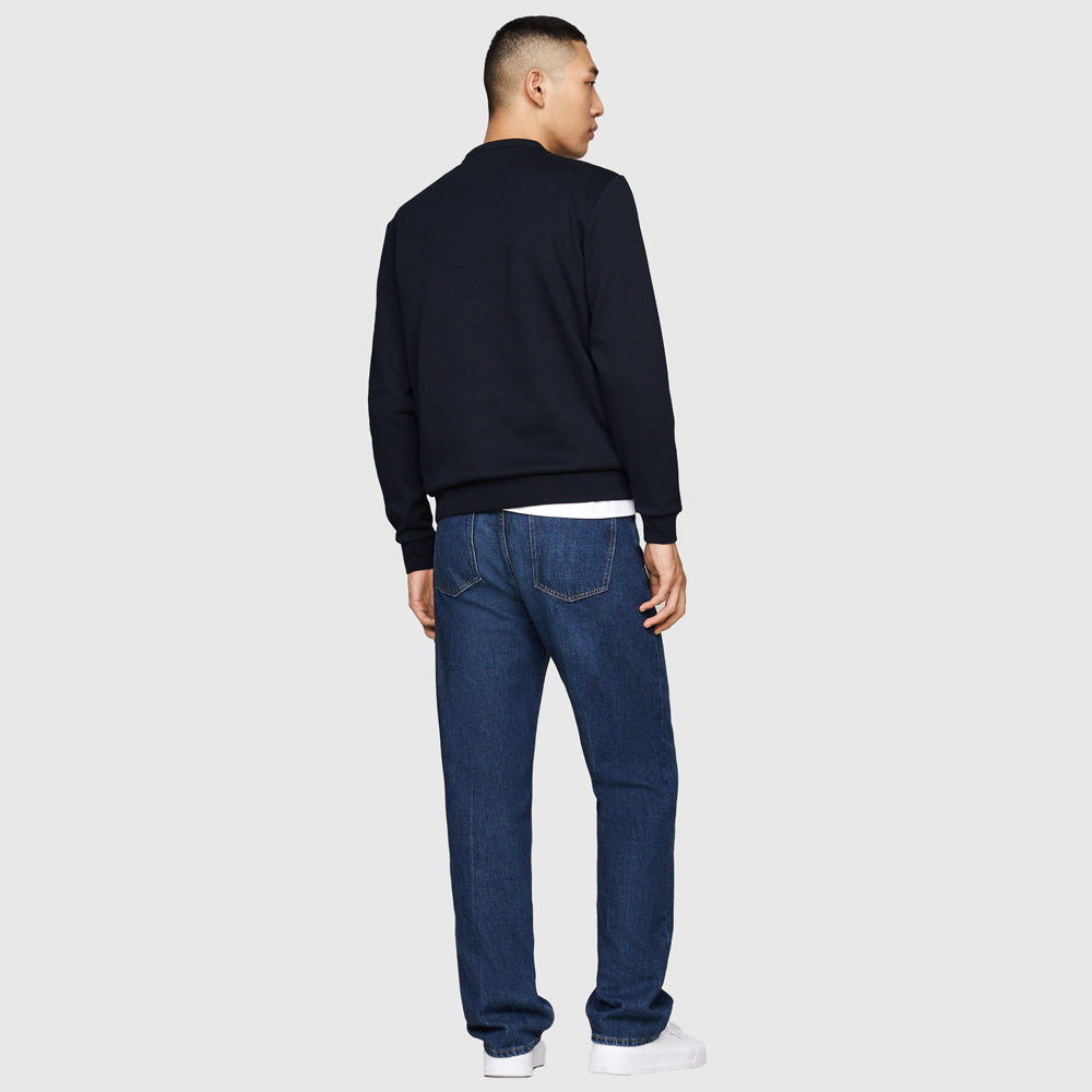 Essential Intechno Crewneck - Navy