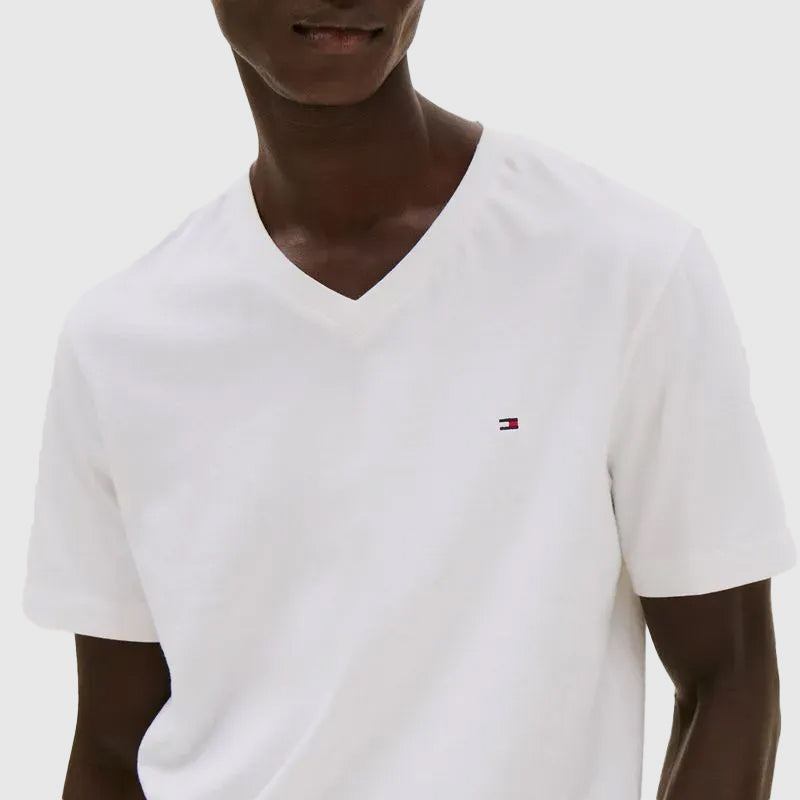 Essential V-Neck T - Shirt - White
