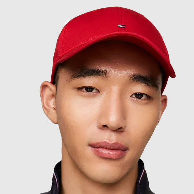 Tommy Hilfiger Flag Cap - Red |ThirdBaseUrban