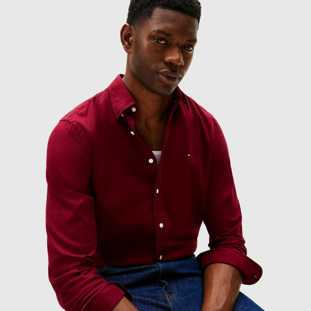 Flex Flannel Shirt - Rouge