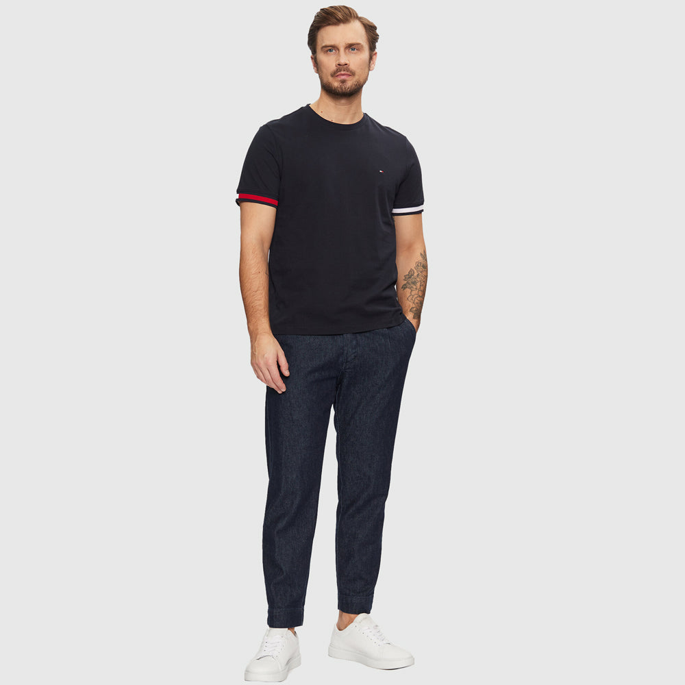 Global Stripe T-Shirt - Navy