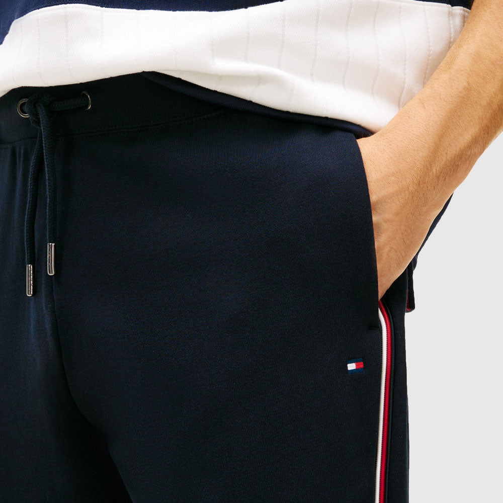 Global Stripe Sweatpants - Navy
