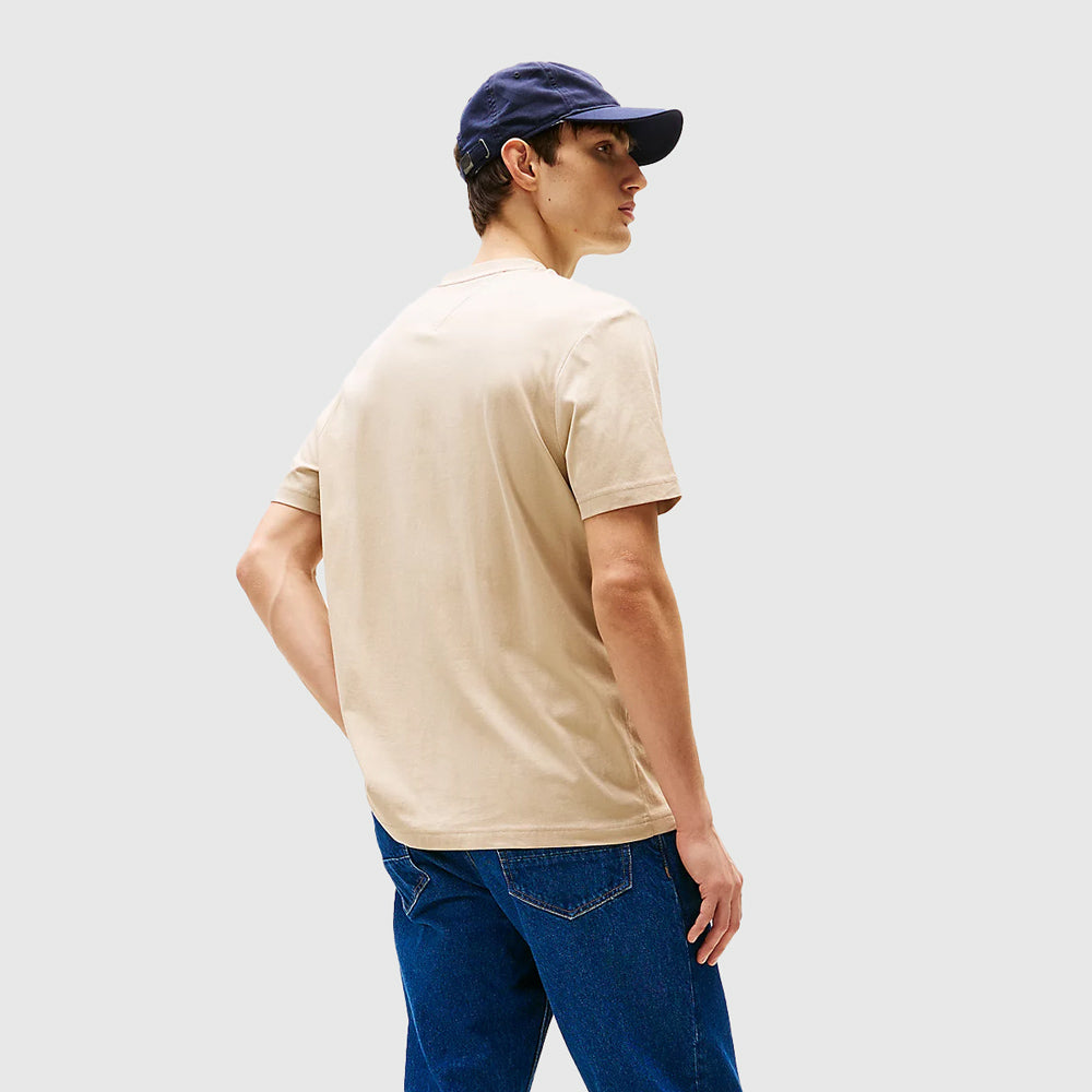 Center Hilfiger T- Shirt - Sandalwood