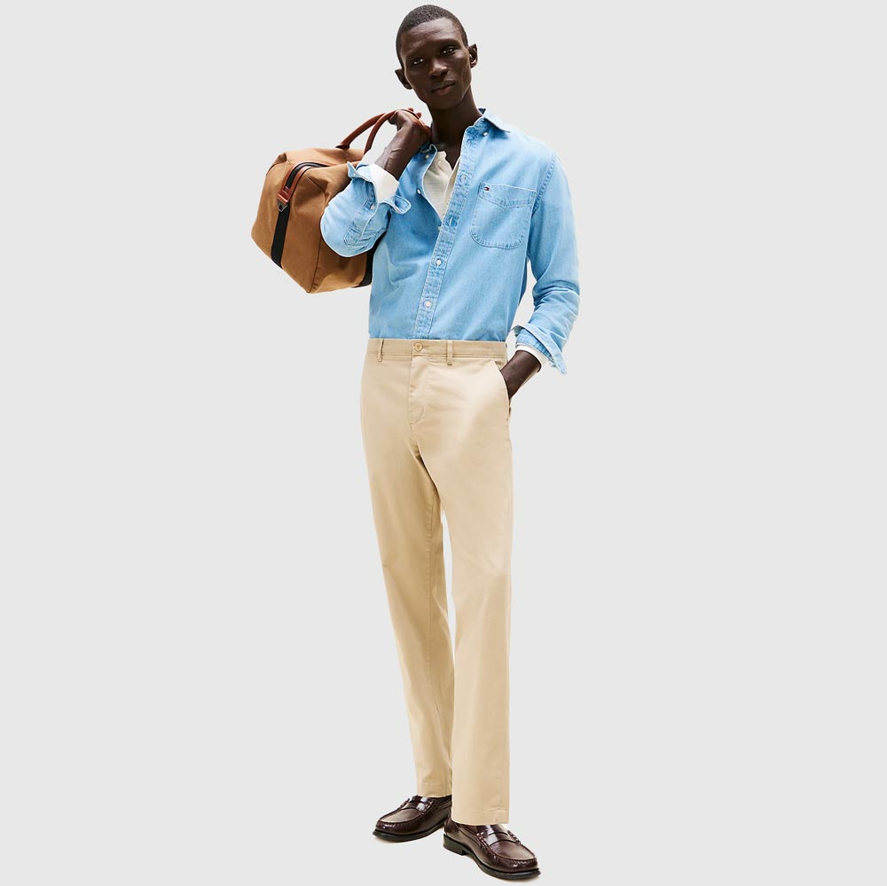 Harlem Satin Chino - Khaki