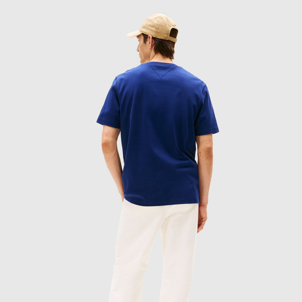 Arch Embossed T - Shirt - Preppy Navy