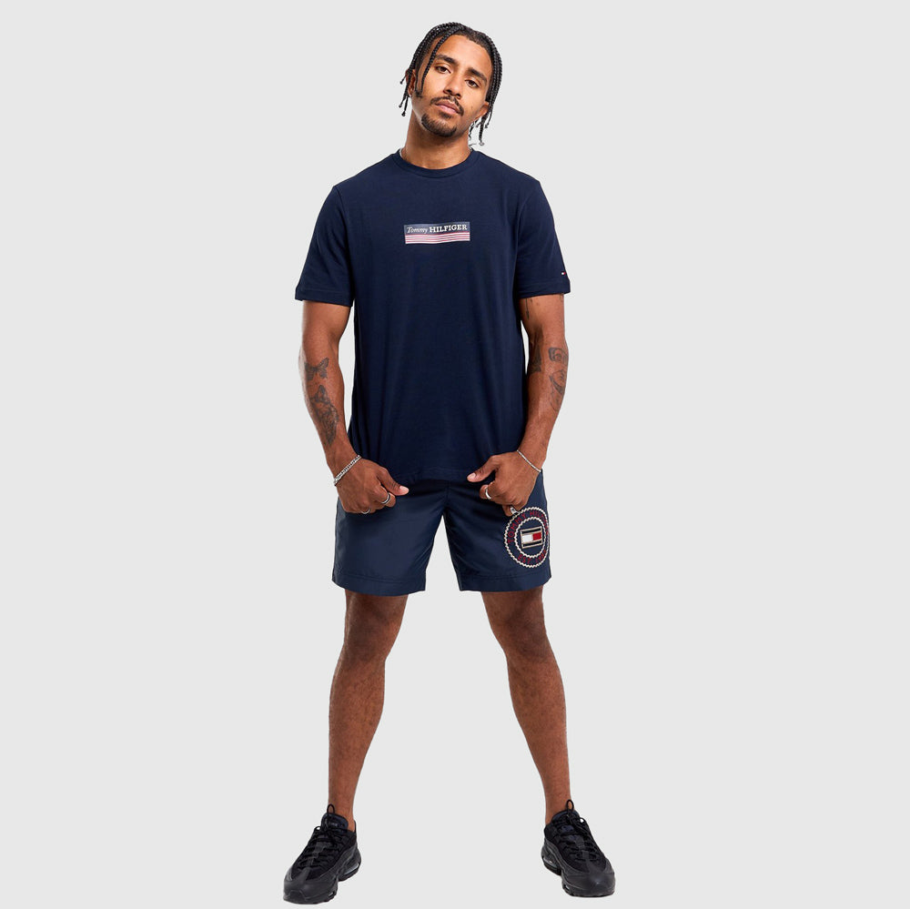 Hilfiger Box T-Shirt - Navy