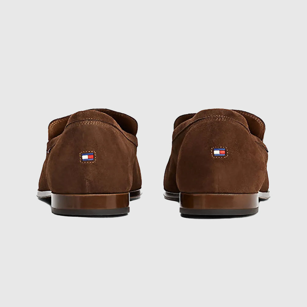 Flexible Suede Loafer - Brown