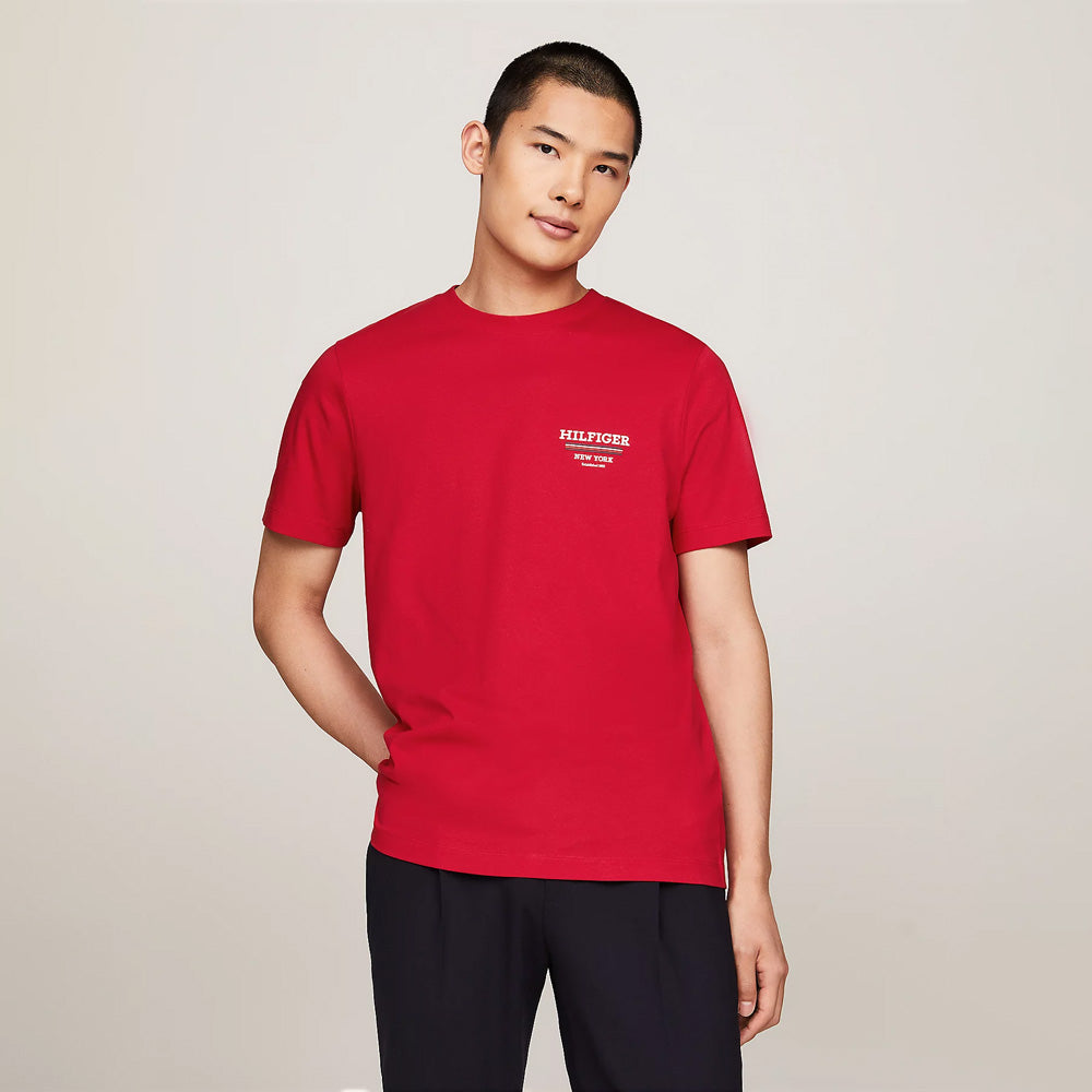 Global Stripe T-Shirt - Red