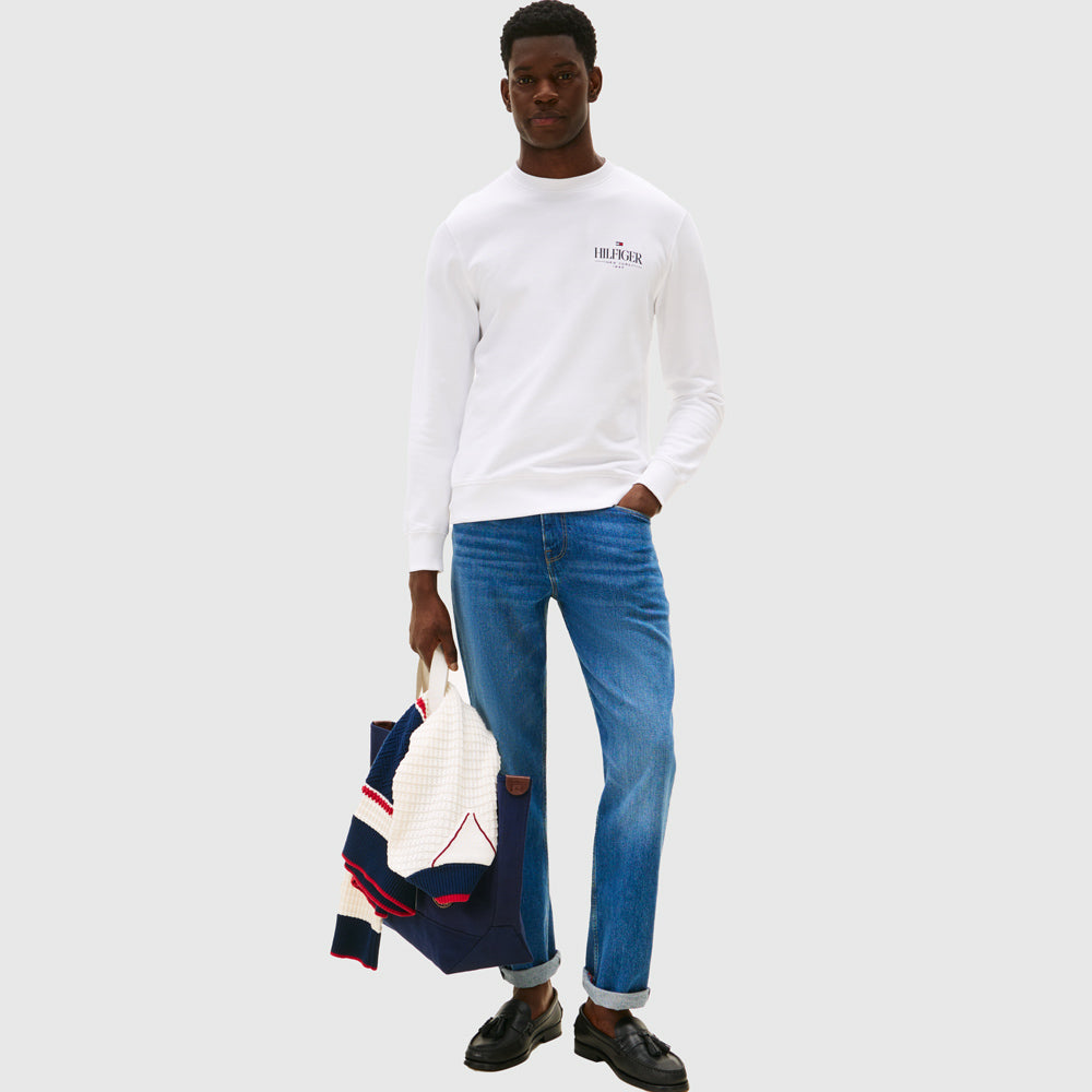 Stacked Sweatshirt - White