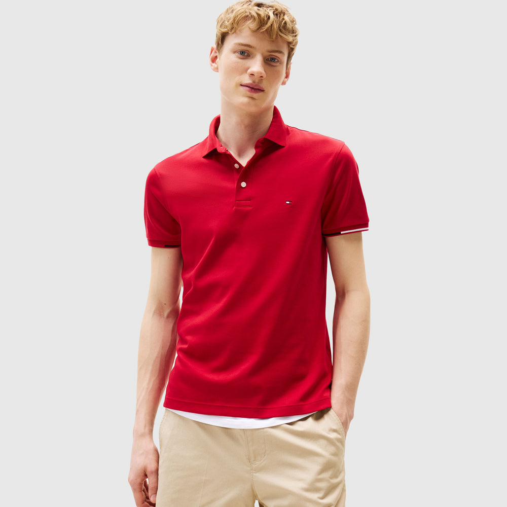 Tommy Hilfiger Interlock Flag Golfer - Red |ThirdBaseUrban