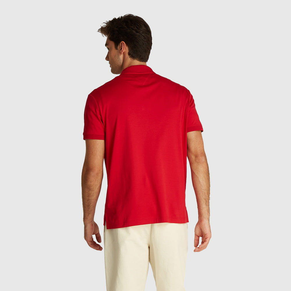 Interlock Placket Golfer - Red