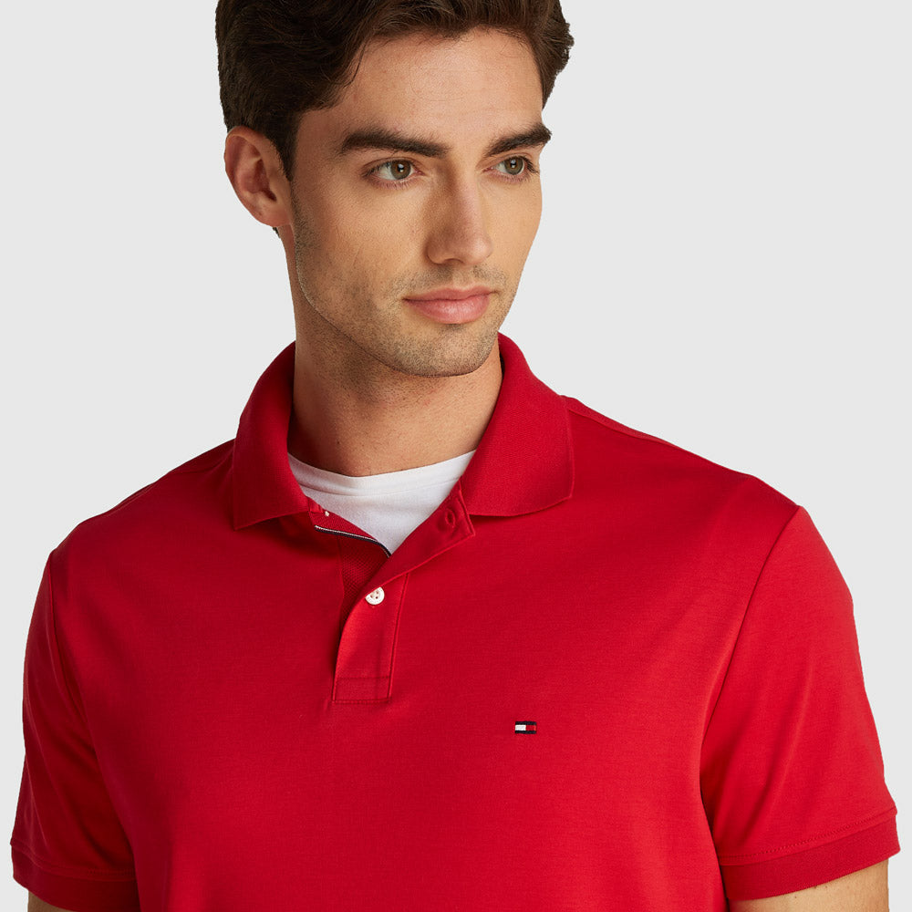 Interlock Placket Golfer - Red