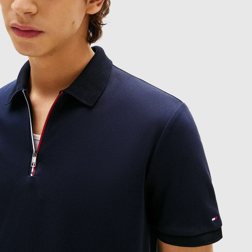 Interlock Zip Golfer - Navy