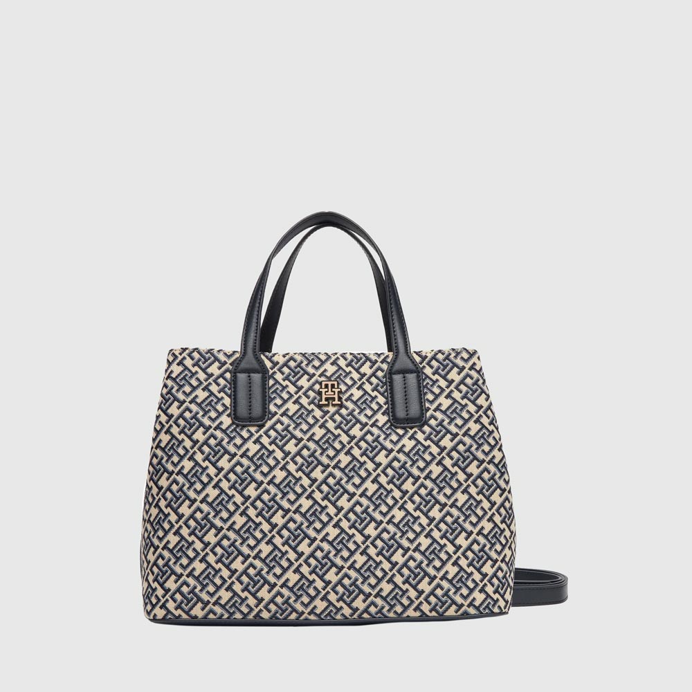Tommy Hilfiger Jacquard Satchel |ThirdBaseUrban