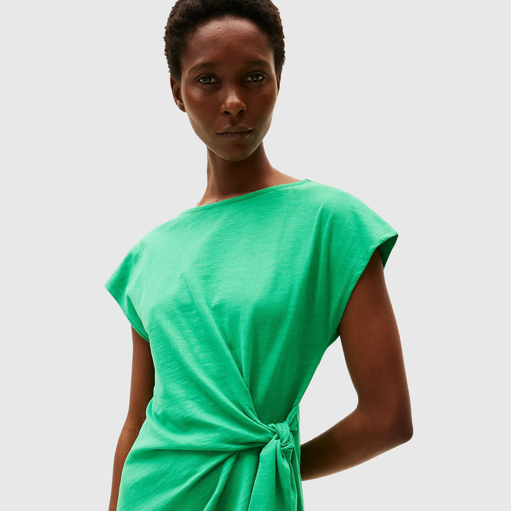 Knot Midi Dress - Green