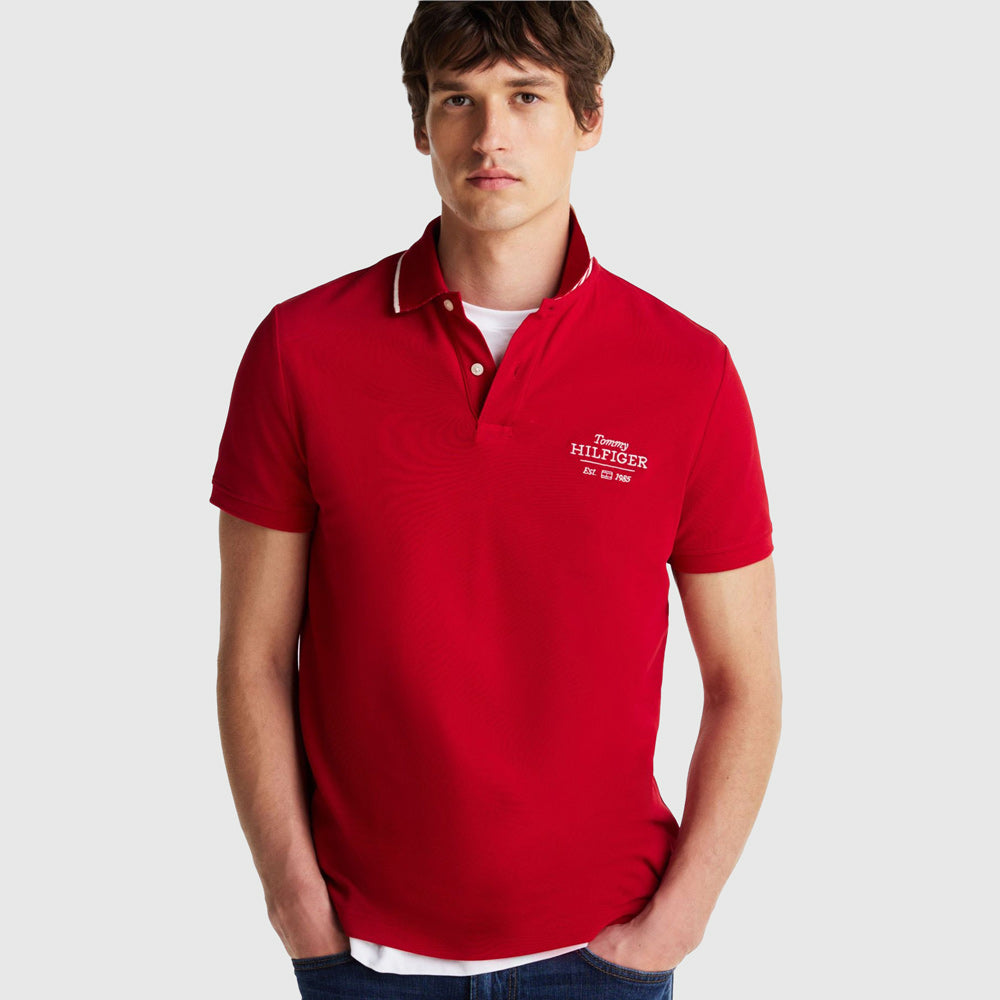 Tommy Hilfiger Chest Graphic Golfer |ThirdBaseUrban