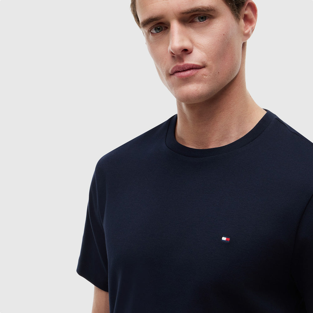 Light Interlock T-Shirt - Navy