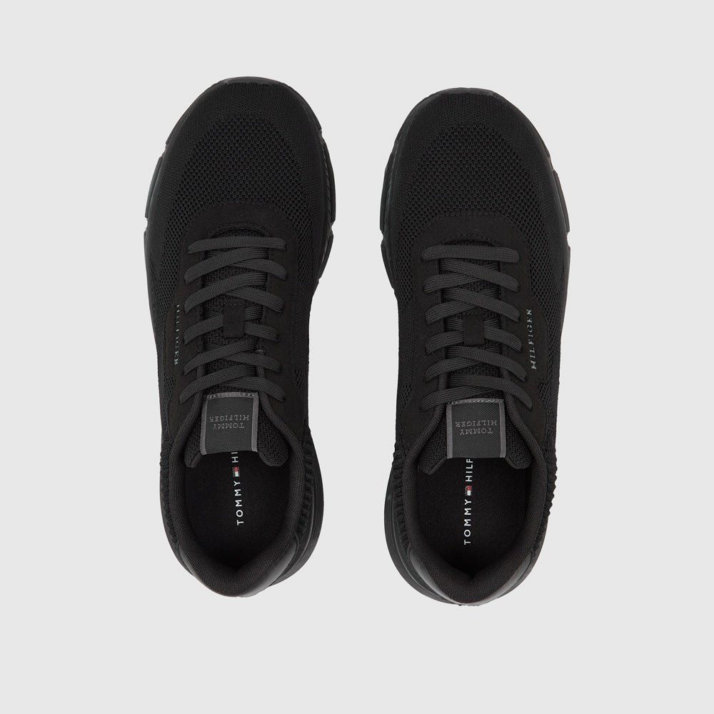 Lightweight Knit Sneaker - Black