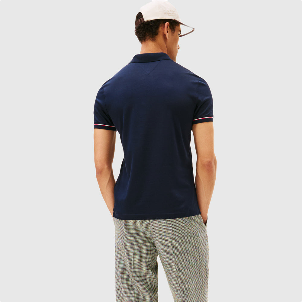 Cotton Slim Golfer - Navy