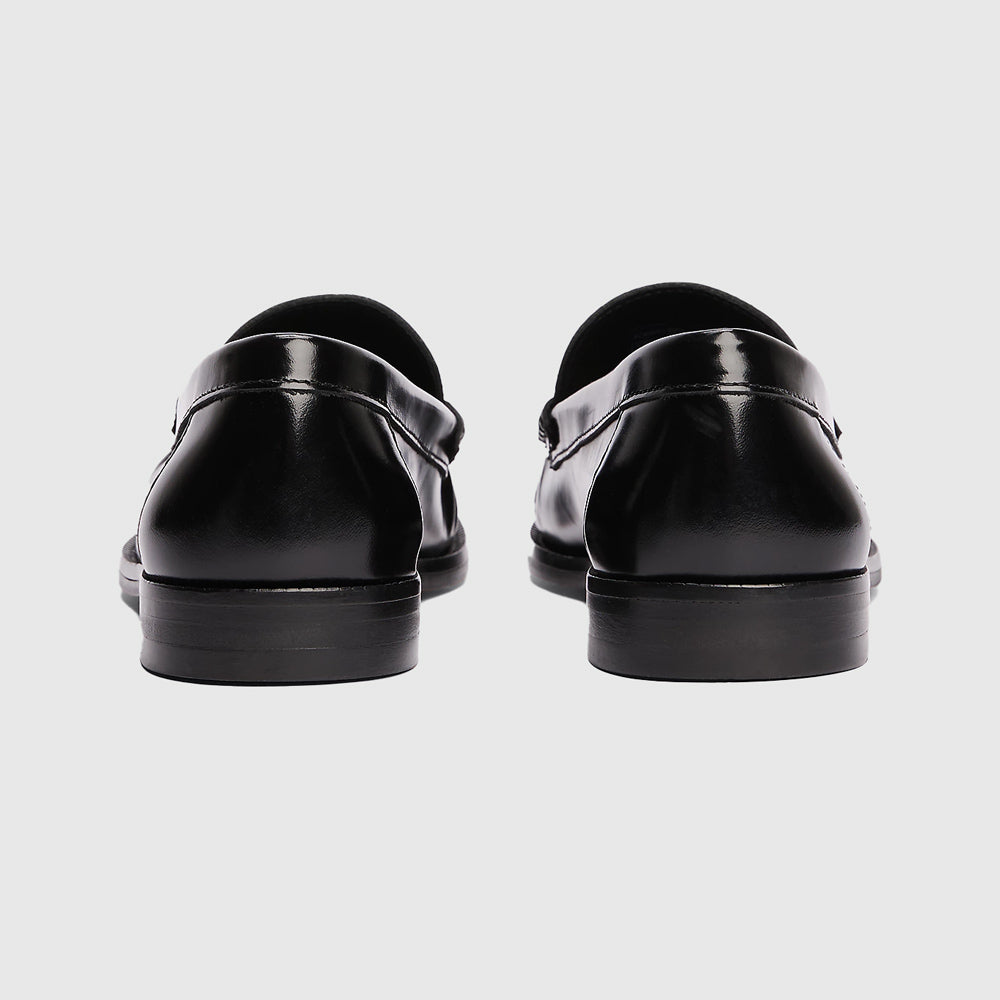 Leather Loafer - Black