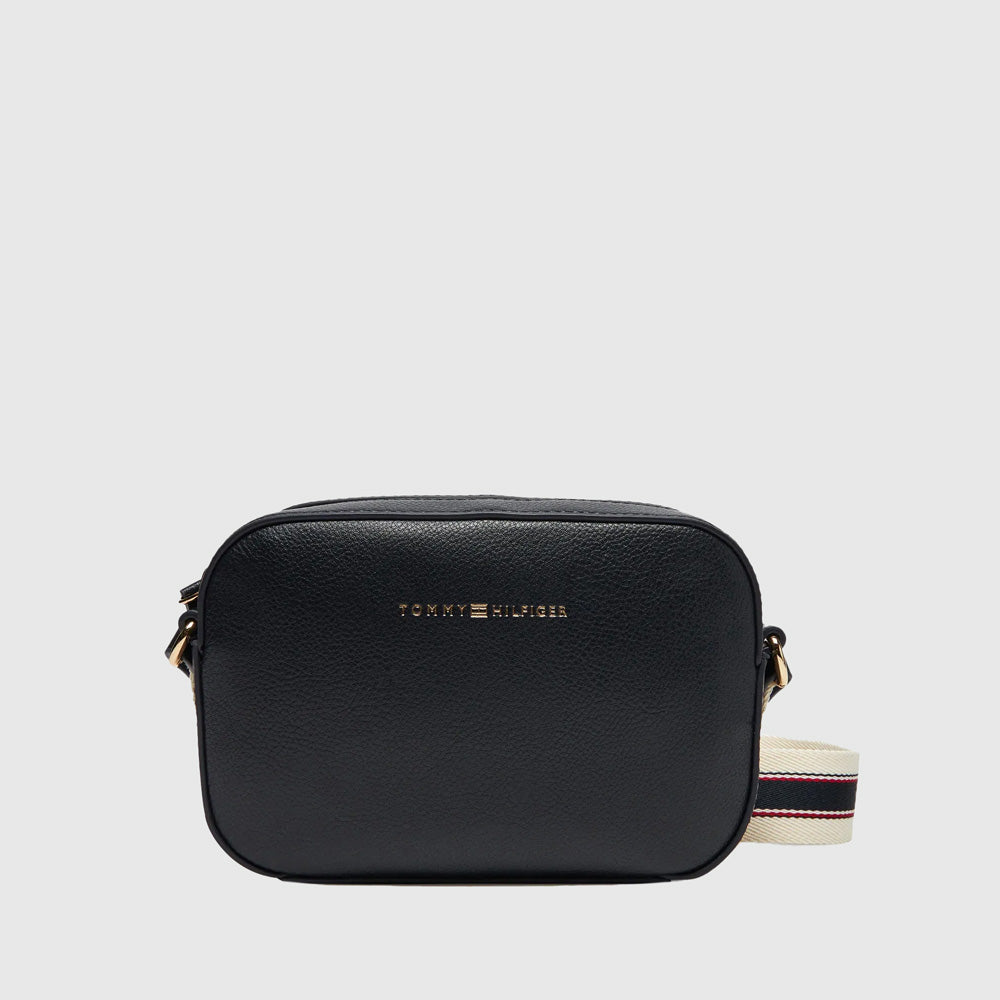 Tommy Hilfiger Logotape Camera Bag - Navy |ThirdBaseUrban