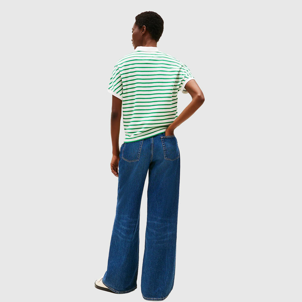 Lyocell Relaxed Golfer - Green Multi