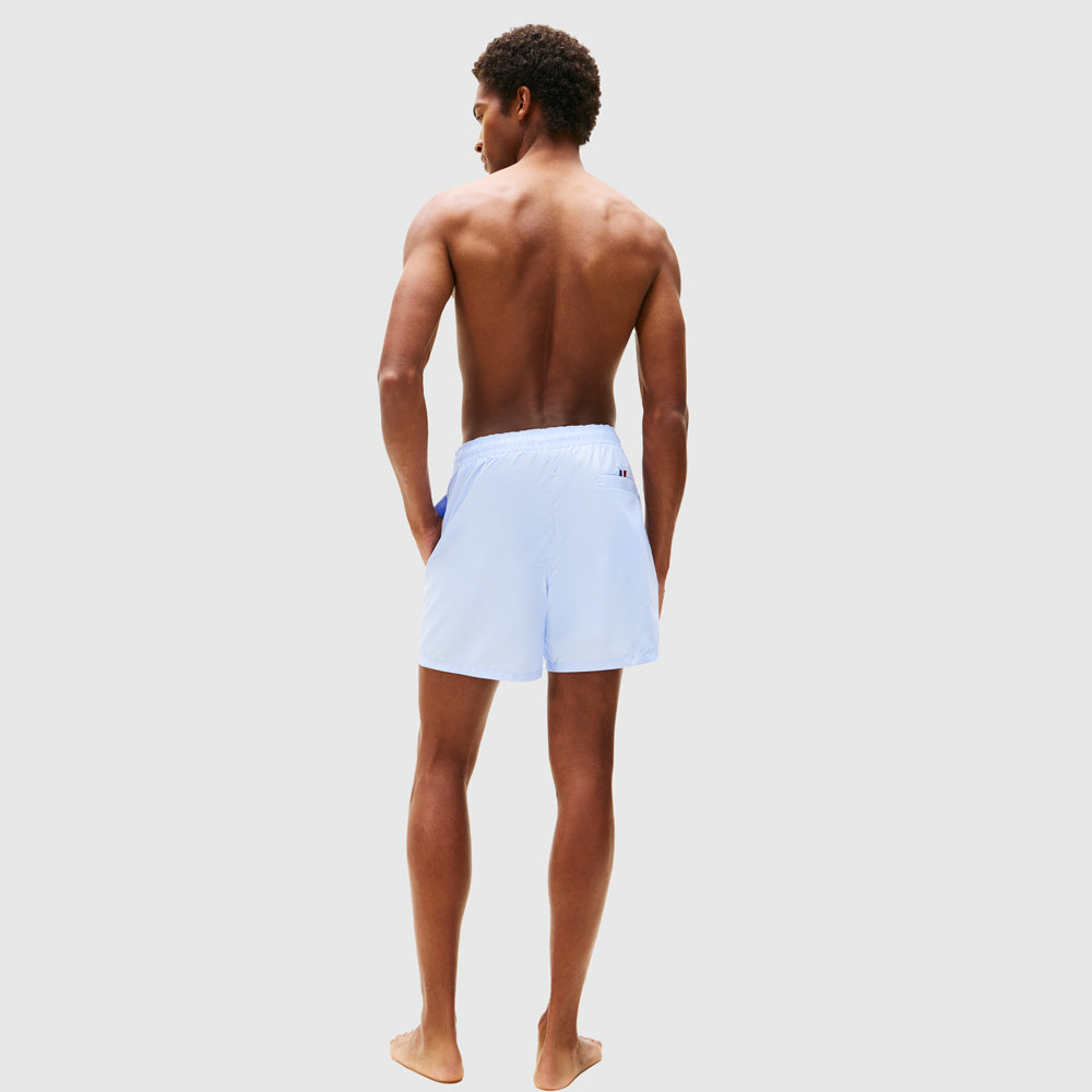 Swim Drawstring Shorts - Light Blue