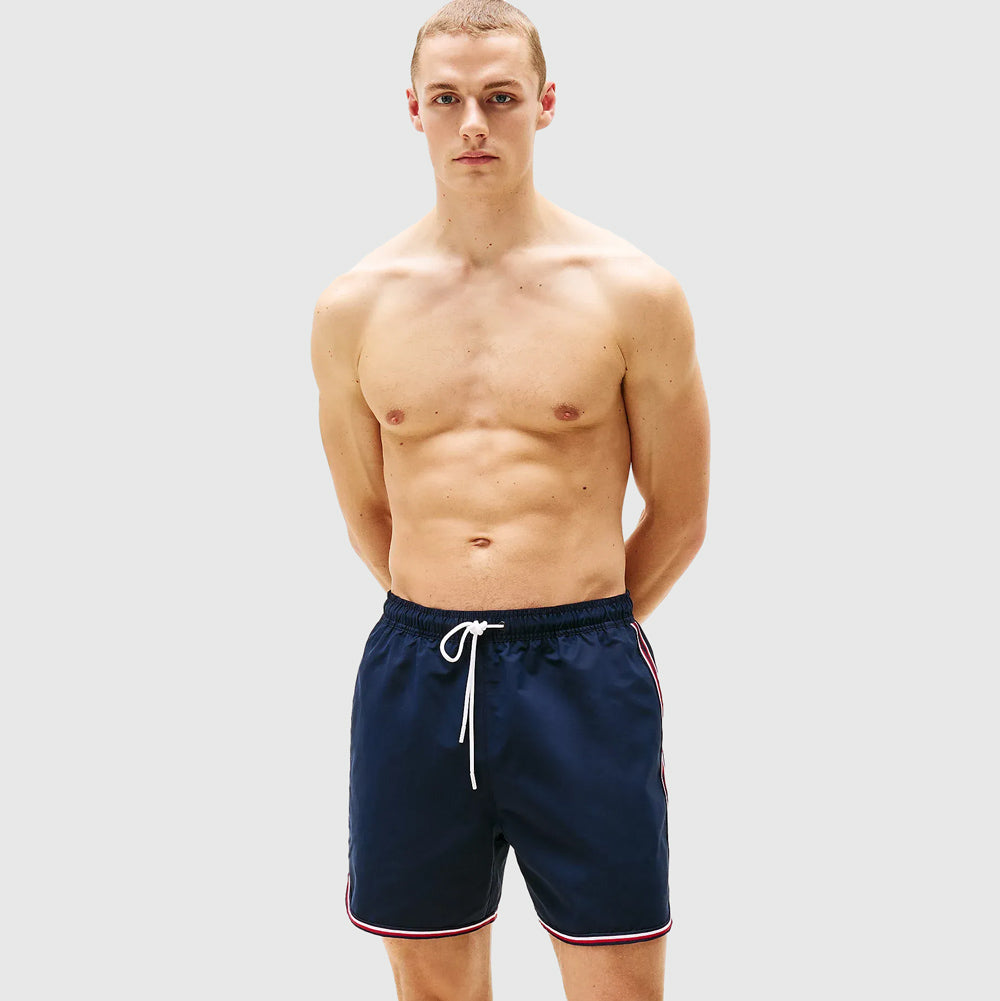 Tommy Hilfiger Swim Drawstring Shorts - Navy |ThirdBaseUrban