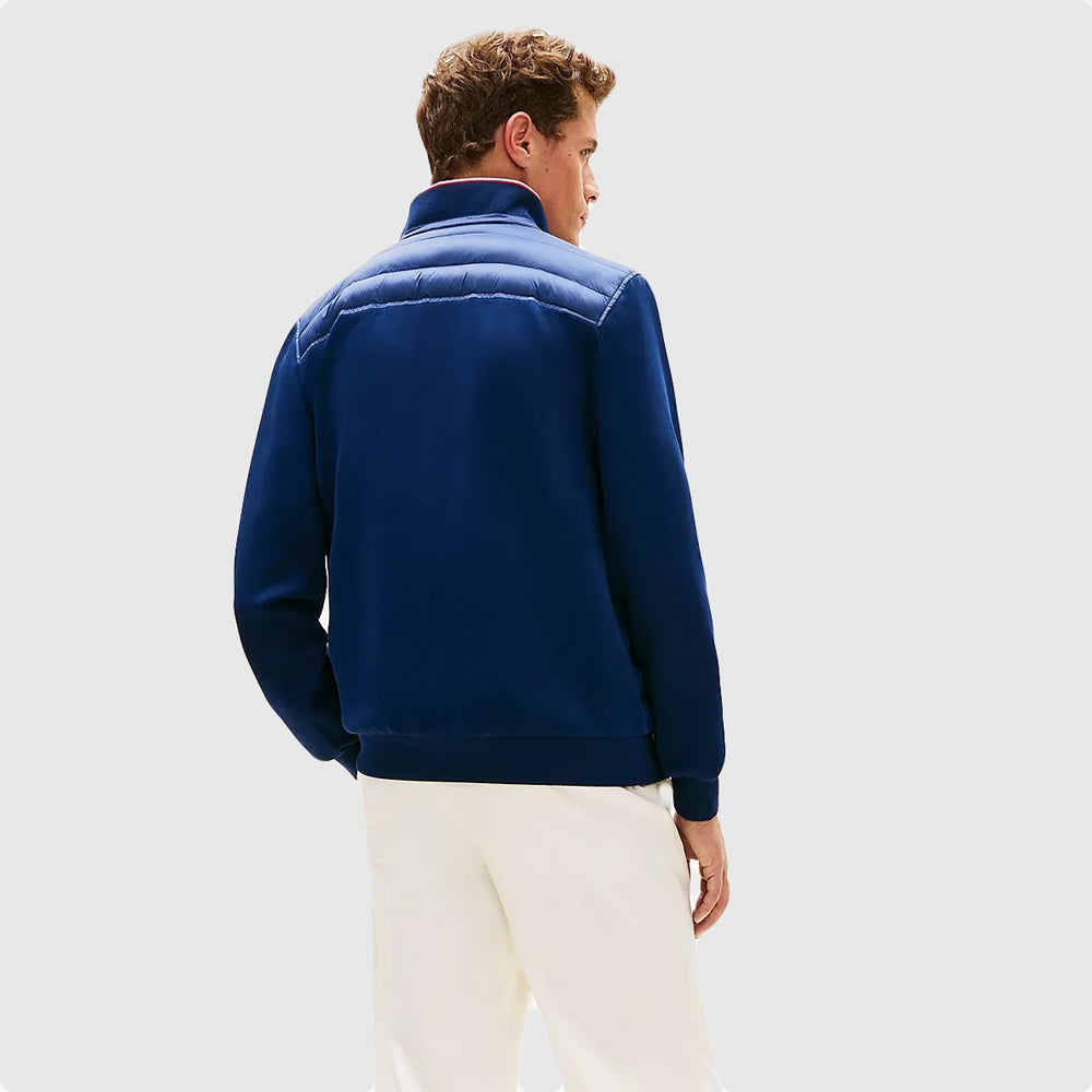 Media Stand Collar Jacket - Navy