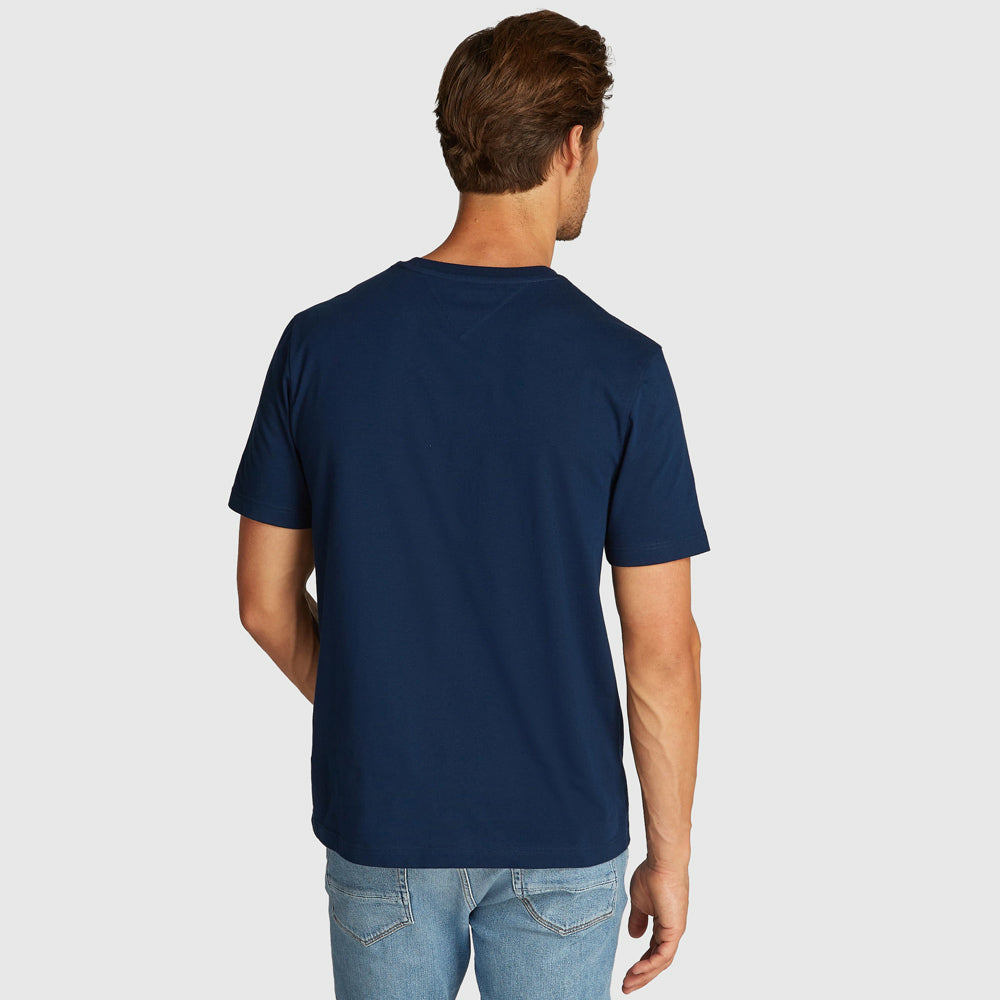 Monotype Printed T-Shirt - Navy