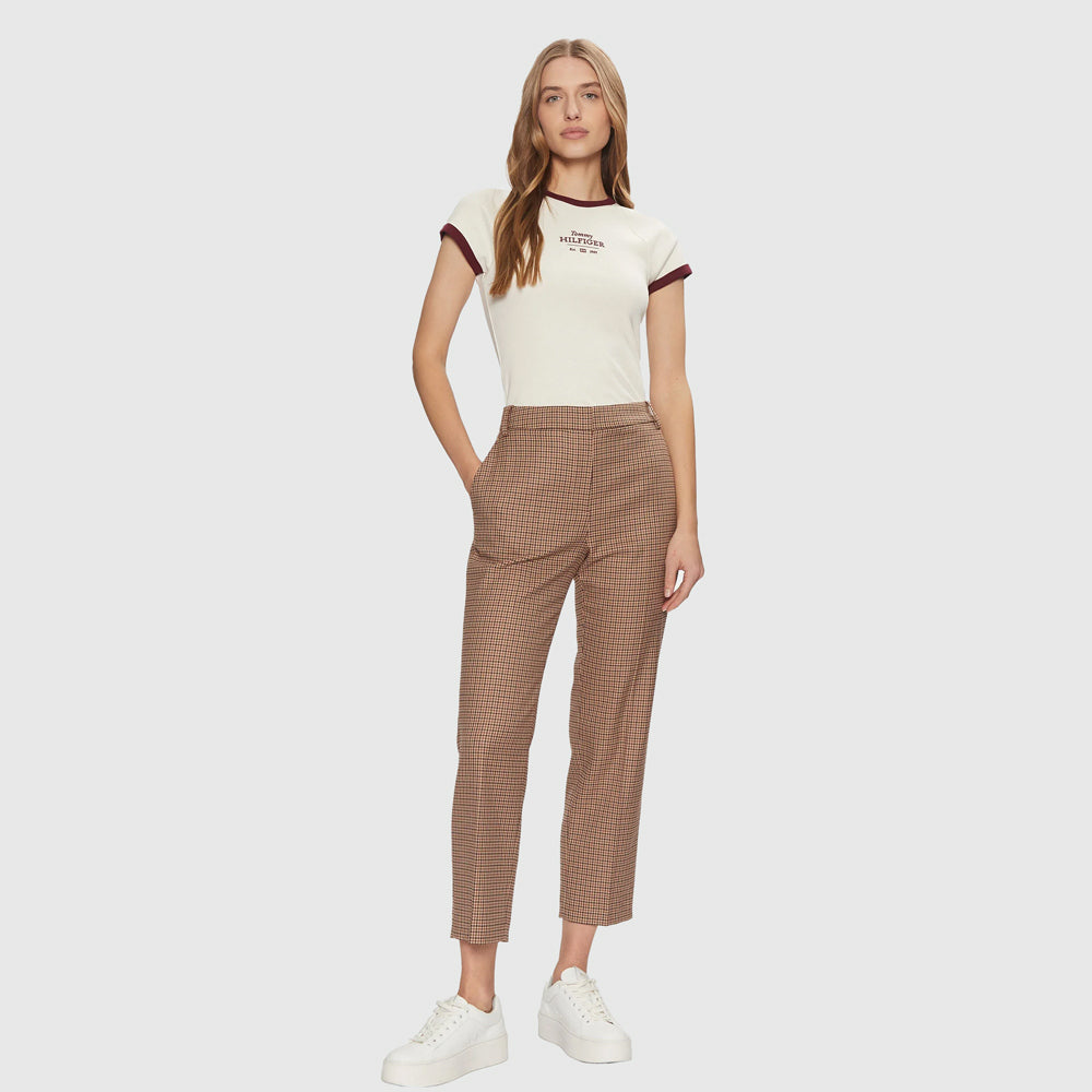 Slim Ringer T-Shirt - Off White