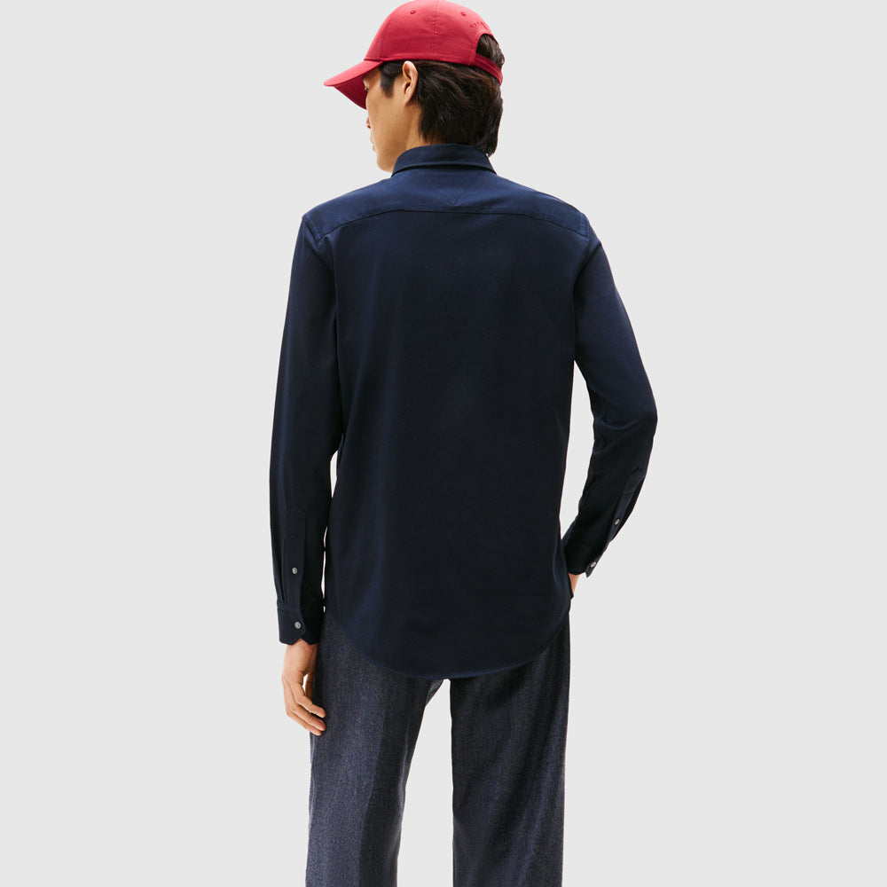 Performance Interlock Shirt - Navy