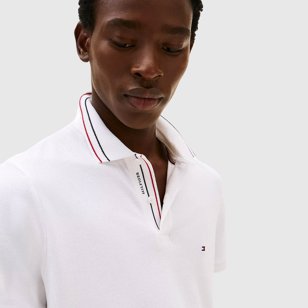 Placket Interest Golfer - White