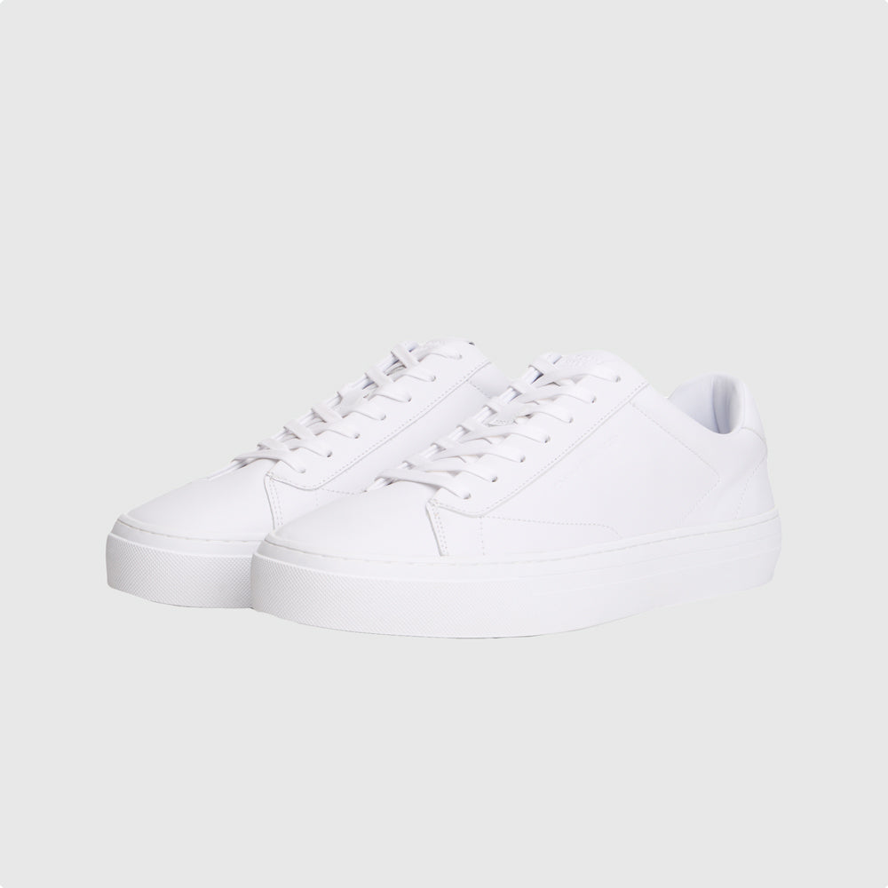 Premium Dress Cupsole Sneaker - White