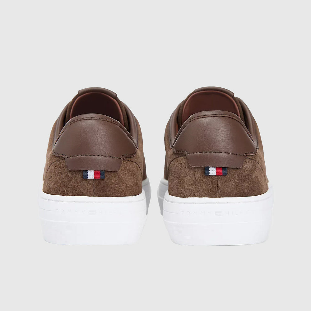 Premium Leather Sneaker - Brown