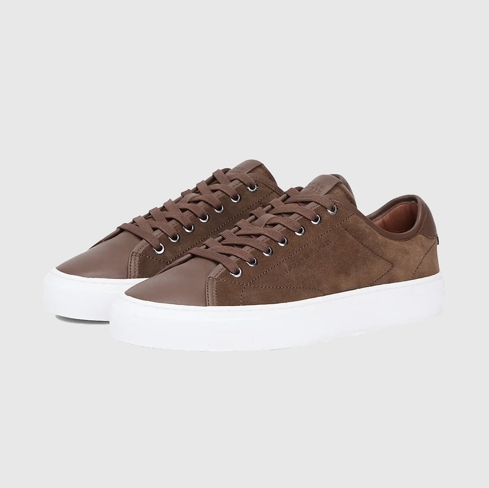 Premium Leather Sneaker - Brown