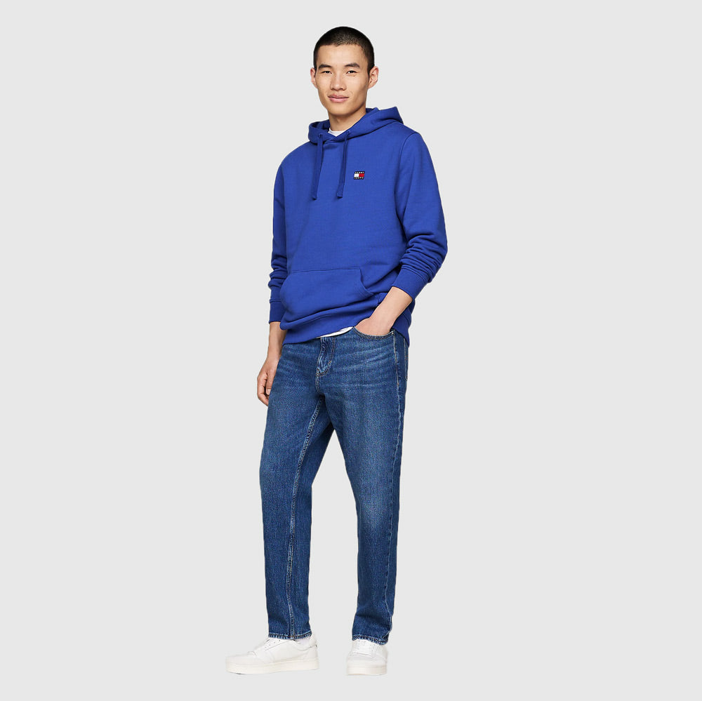 Regular Badge Hoodie - Blue