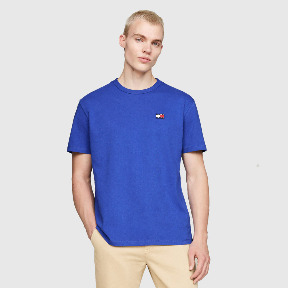 Tommy Hilfiger Badge T-Shirt - Blue |ThirdBaseUrban
