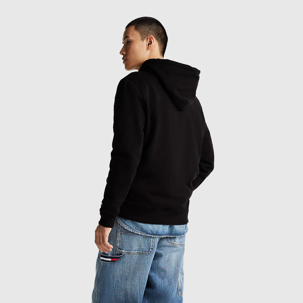 Regular Flag Hoodie - Black