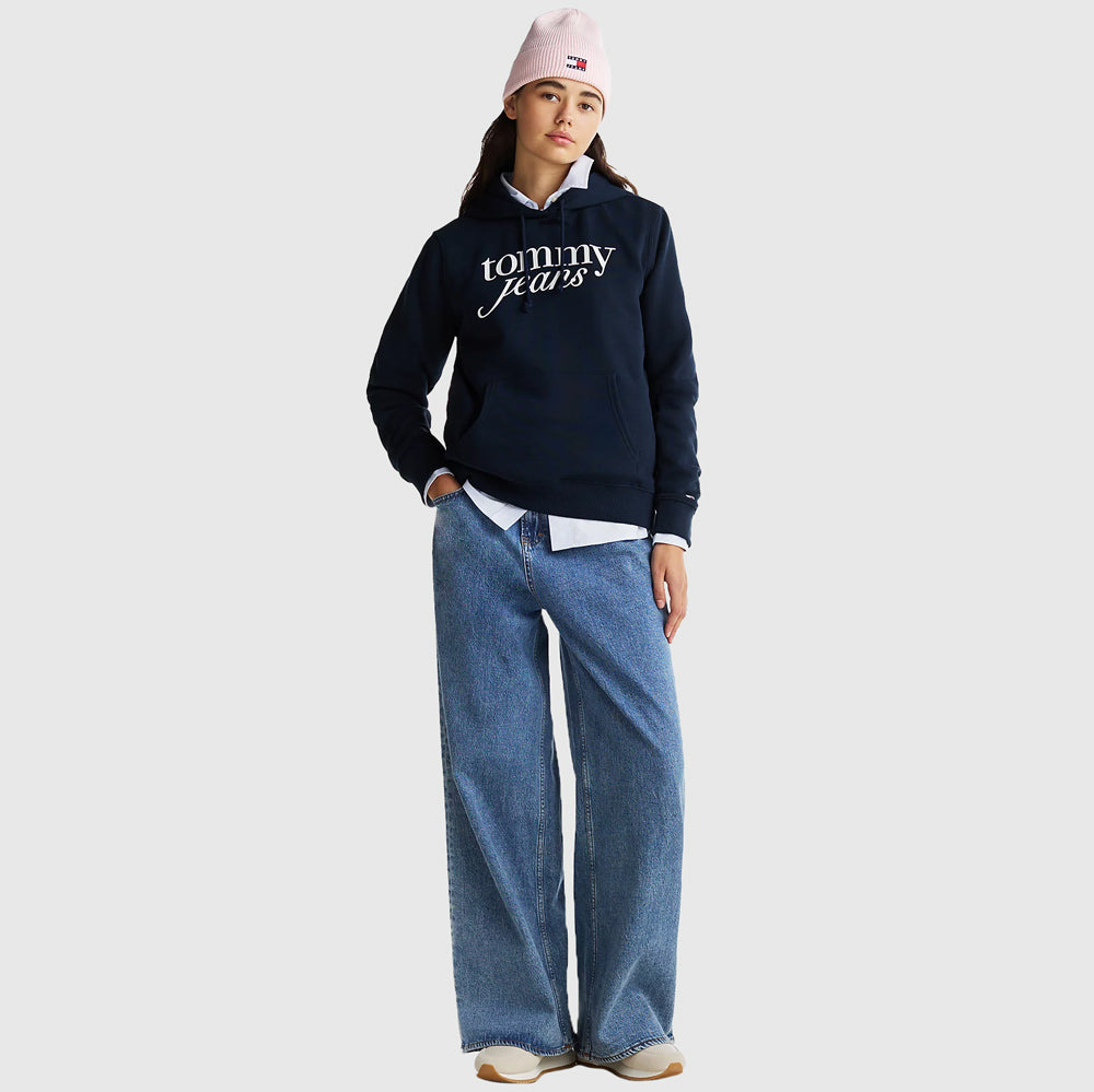 Essential Logo Hoodie - Navy