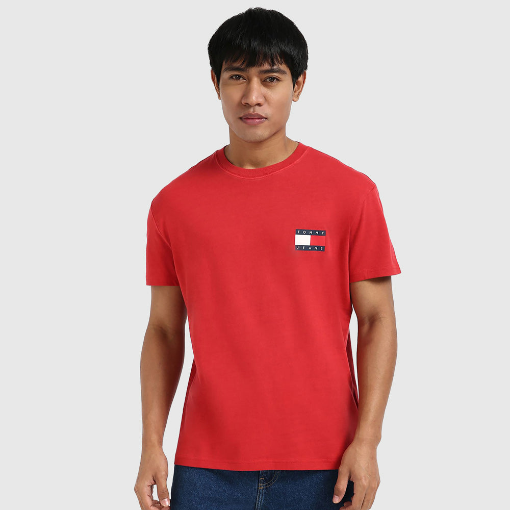 Tommy Hilfiger Heritage Flag T-Shirt - Red |ThirdBaseUrban