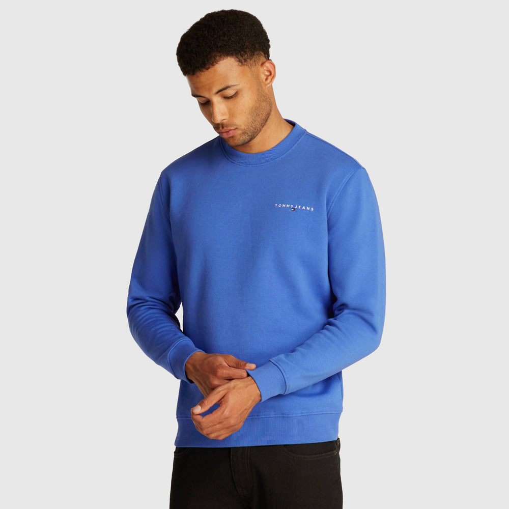 Tommy Hilfiger Regular Linear Sweater - Blue |ThirdBaseUrban