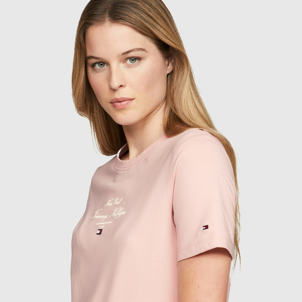 Script Regular - T-Shirt - Blush