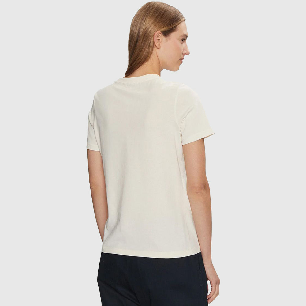 Script Regular T-Shirt- Off White