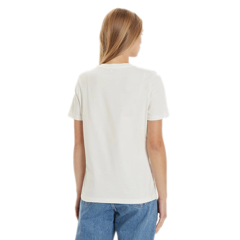 Regular Script Graphic T-Shirt - Off White