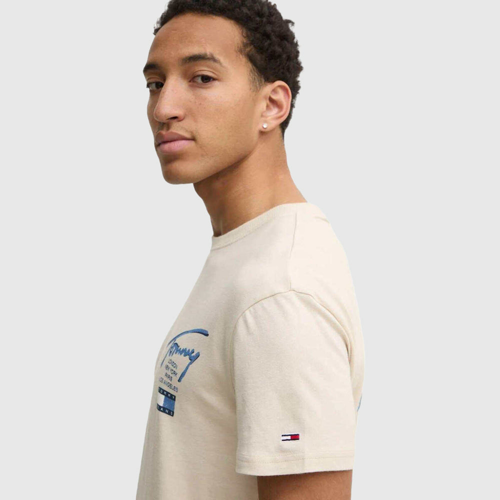 Sign City T-Shirt - Cream