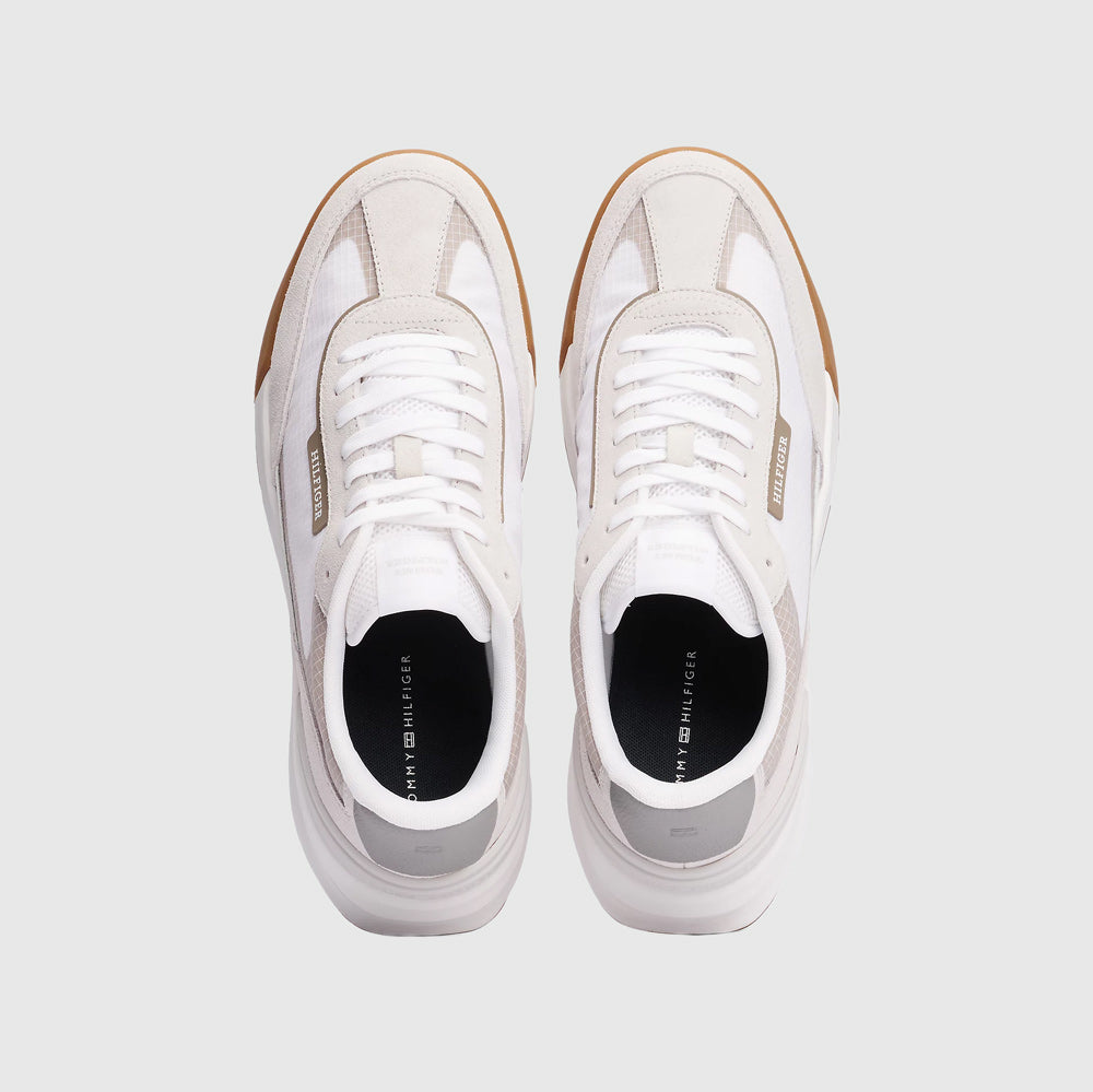 Retro Seasonal Runner  - White
